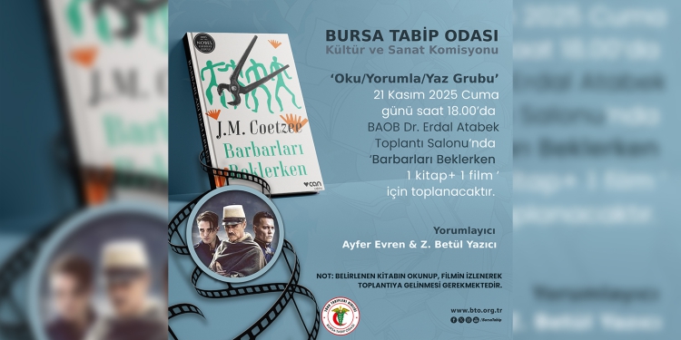 Oku/Yorumla/Yaz Grubu “Barbarları Beklerken” kitabı ve filmi için buluşuyor!