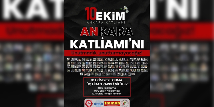 10 Ekim Ankara Katliamı: Unutmadık, Unutturmayacağız!