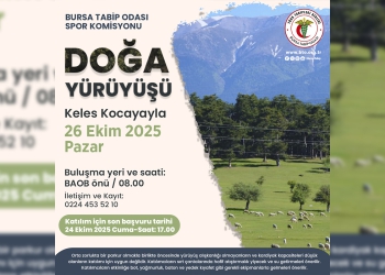 BTO Spor Komisyonu’ndan Doğa Yürüyüşü Etkinliği