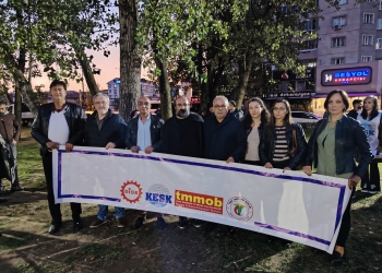 10 Ekim Ankara Katliamı’nda Yaşamını Yitirenler Bursa’da Anıldı