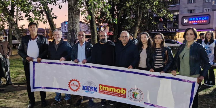 10 Ekim Ankara Katliamı’nda Yaşamını Yitirenler Bursa’da Anıldı