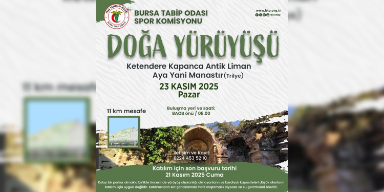 BTO Spor Komisyonu’ndan Doğa Yürüyüşü 🌿