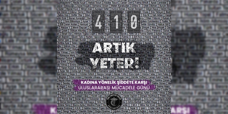 Kadına yönelik şiddetin karşısındayız!