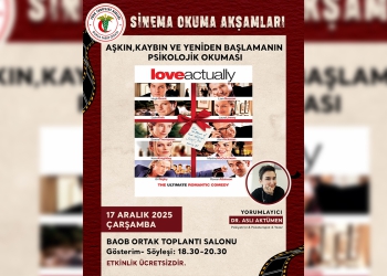 🎬 Sinema Okuma Akşamları: Love Actually Psikolojik Okuması