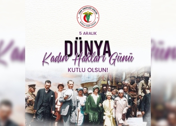 5 Aralık Dünya Kadın Hakları Günü kutlu olsun! 🌸