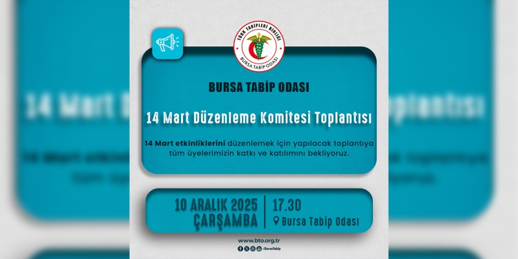 14 Mart Düzenleme Komitesi Toplantısı