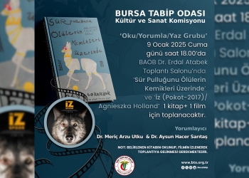 Oku/Yorumla/Yaz Grubu “Sür Pulluğunu Ölülerin Kemikleri Üzerinde” kitabı ve “İz”  filmi için buluşuyor!