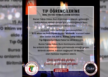 🎓 Tıp Öğrencilerine Burs Desteği Vermeye Devam Ediyoruz