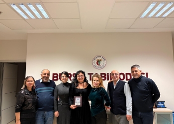 Bursa Tabip Odası Yönetim Kurulu Toplantısı ve Plaket Takdimi