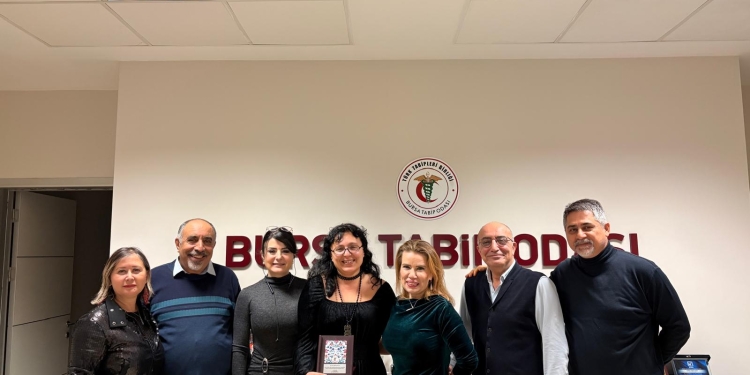 Bursa Tabip Odası Yönetim Kurulu Toplantısı ve Plaket Takdimi