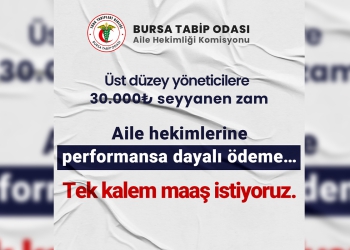 Tek kalem maaş istiyoruz!