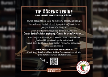 🎓 Tıp Öğrencilerine Burs Desteği Vermeye Devam Ediyoruz