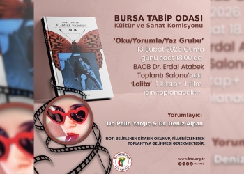 Oku/Yorumla/Yaz Grubu ““Lolita” – 1 Kitap + 1 Film için buluşuyor! 📚🎬