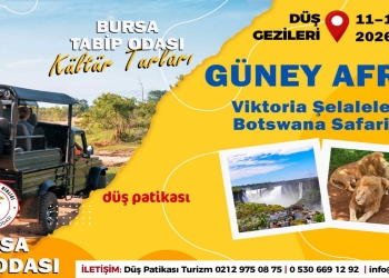 Güney Afrika, Viktoria Şelaleleri ve Botswana Safari Turu