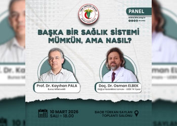 📢Başka Bir Sağlık Sistemi Mümkün, Ama Nasıl?