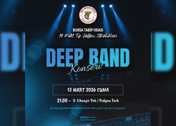 14 Mart Tıp Haftası Deep Band Konseri