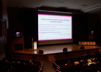 Intern Hekimlere Yönelik “Kadına ve Çocuğa Yönelik Şiddete Karşı Hekim Tutumu” Eğitimi Gerçekleştirildi