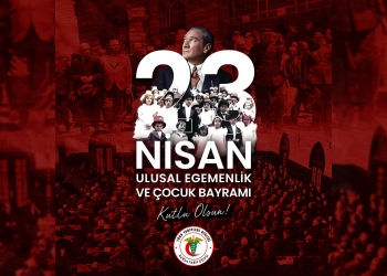 23 Nisan Ulusal Egemenlik ve Çocuk Bayramı kutlu olsun!