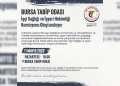 Bursa Tabip Odası İşçi Sağlığı ve İşyeri Hekimliği Komisyonu Oluşturuluyor