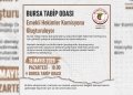 Bursa Tabip Odası Emekli Hekimler Komisyonu Oluşturuluyor