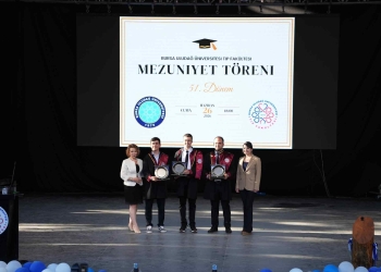 BUÜ Tıp Fakültesi’nin Mezuniyet Törenine Katıldık