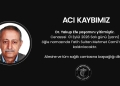 Acı Kaybımız
