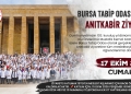 Bursa Tabip Odası’ndan Anıtkabir Ziyareti