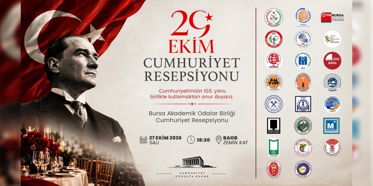 29 Ekim Cumhuriyet Resepsiyonu’na Davetlisiniz