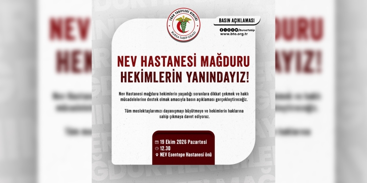 NEV HASTANESİ MAĞDURU HEKİMLERİN YANINDAYIZ!